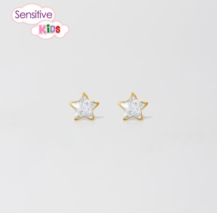 Sensitive Kids Estrela Glitter Branca