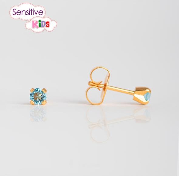 Sensitive Kids Tiffany Aquamarine 3mm